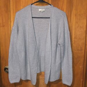 361. Lucky brand Light Gray wool boned Sweater size XS